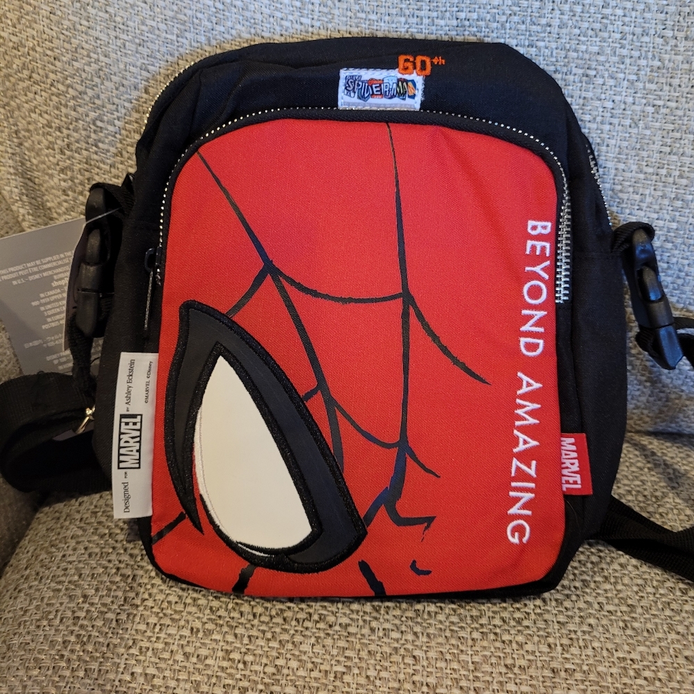 Disney Parks 60th Anniversary Spiderman Crossbody